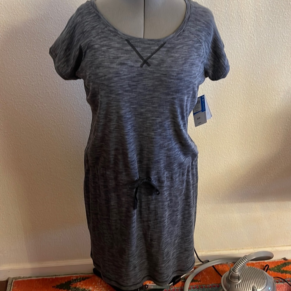NWT 80.00 Columbia Women's Omniwick Drawstring Waist Dress Size XL
